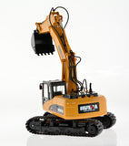 1:14 Scale Excavator With 15 Channels and Metal Bucket
