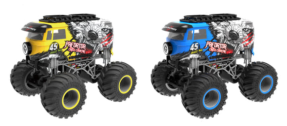 1:16 Scale Big Wheel Toy Truck With VW Bus Body