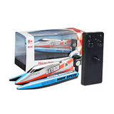 Micro 2.4 Ghz Formula 1 Speed Boat With Decals