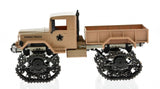 Army Truck With Interchangeable Tracks And Wheels