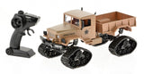 Army Truck With Interchangeable Tracks And Wheels