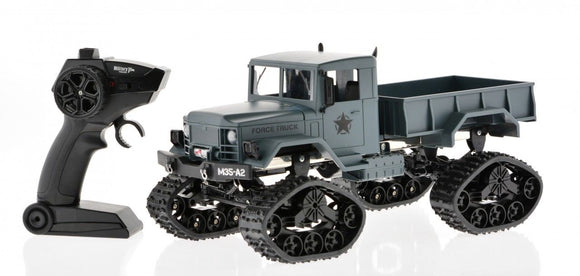Army Truck With Interchangeable Tracks And Wheels