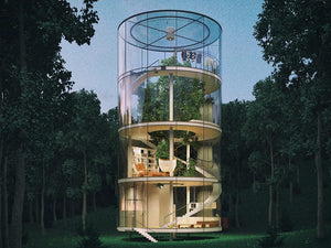 Wange Transparent Tree House