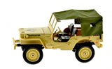 1:10 Scale Jeep With Canvas and Removable Cover