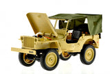 1:10 Scale Jeep With Canvas and Removable Cover