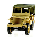 1:10 Scale Jeep With Canvas and Removable Cover