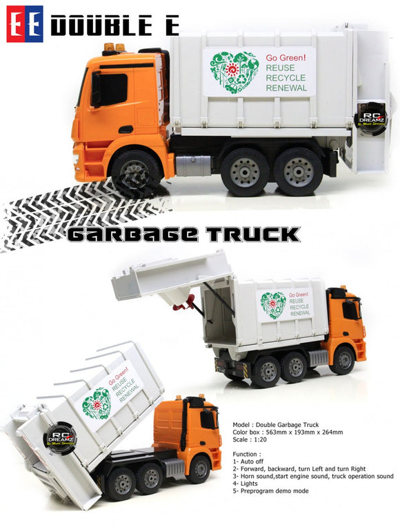 1:20 Scale Garbage Truck