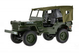 1:10 Scale Jeep With Canvas and Removable Cover