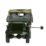 1:10 Scale Jeep With Canvas and Removable Cover