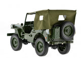 1:10 Scale Jeep With Canvas and Removable Cover